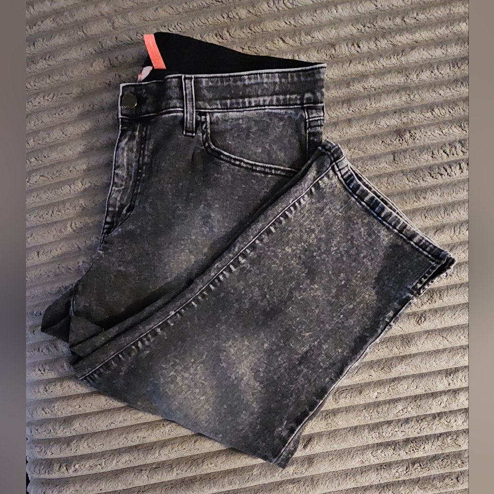EVRI Washed Black Slim Fit Jeans